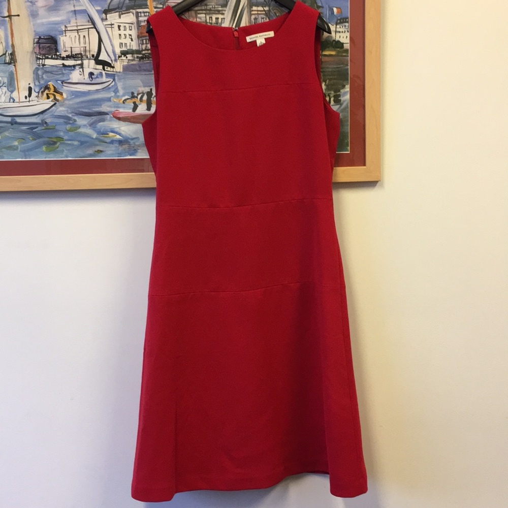 Red Banana Republic A Line Dress